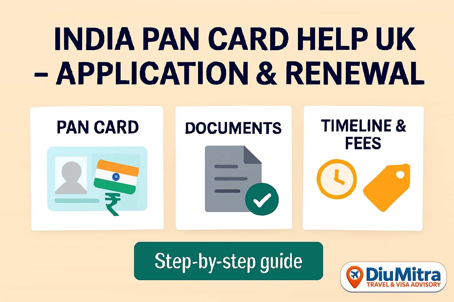 India PAN Card Help UK – Application & Renewal