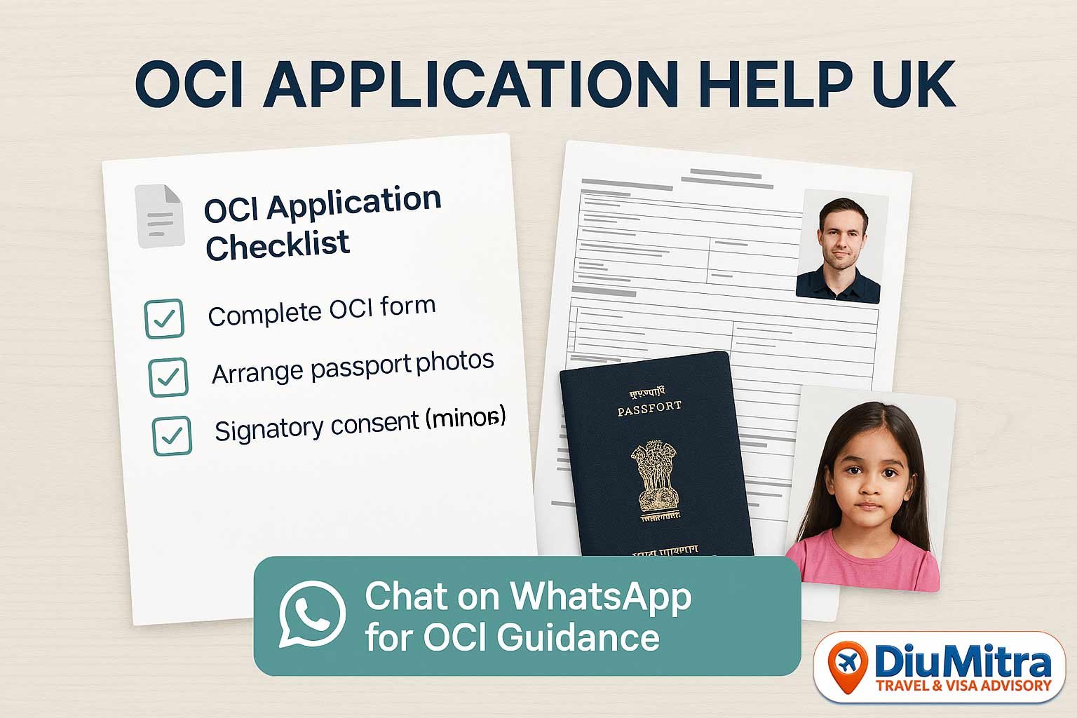OCI Application Help UK: Step-by-Step Checklist for Adults and Minors