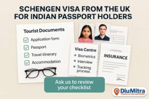 Schengen Visa from the UK for Indian Passport Holders: Documents, Photos & Timelines