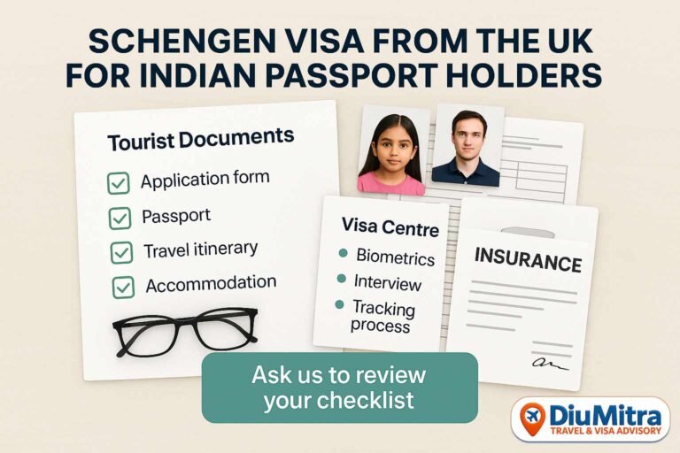 Schengen Visa from the UK for Indian Passport Holders: Documents, Photos & Timelines