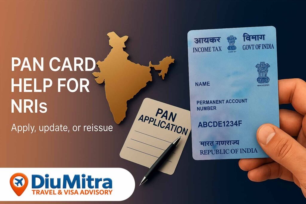 PAN Card Help for NRIs – Apply, Update & Reissue